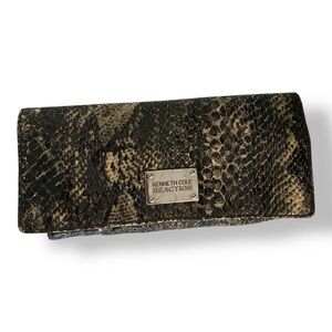 Kenneth Cole Reaction Snake Print Clutch
